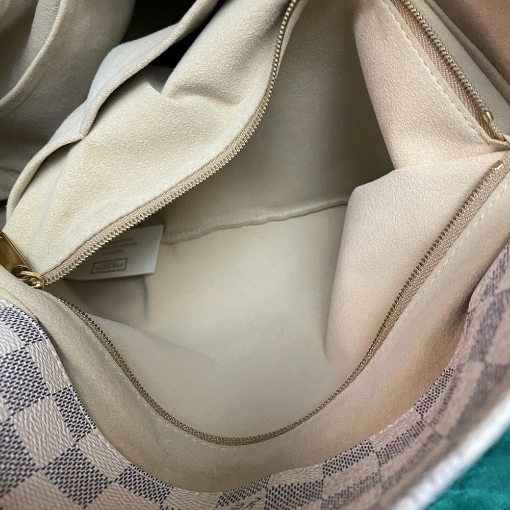 Authentic Louis Vuitton Damier Azur MM Artsy Shoulder Bag - Picture 8 of 13